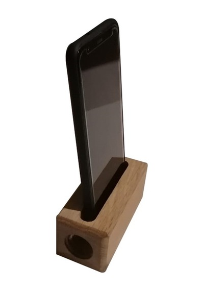 Ses Yükseltici Ahşap Cep Telefon Standı