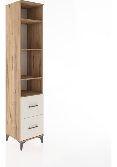 Hyperion Dolap 4 Raflı 2 Çekmeceli 44x44x221 Çam-aytaşı Çam