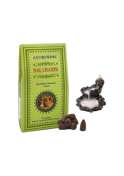Ayurvedic Doğal Konık Tütsüler Şelale Geri Akışkanlı 20 Farklı Aroma Ve Koku Palo Santo, Whıte Sage Adaçayı , Nag Champa,... Nag Champa Acı Kahverengi Ayurvedic Doğal Konık Tütsüler Şelale Geri Akışkanlı 20 Farklı Aroma Ve Koku Palo Santo, Whıte Sage Adaçayı , Nag Champa,... Nag Champa Acı Kahverengi