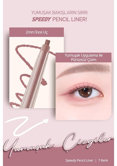 Suya Dayanıklı, Kolay Kullanım Sunan Göz Kalemi Speedy Pencil Liner 7 Under Taro Diğer