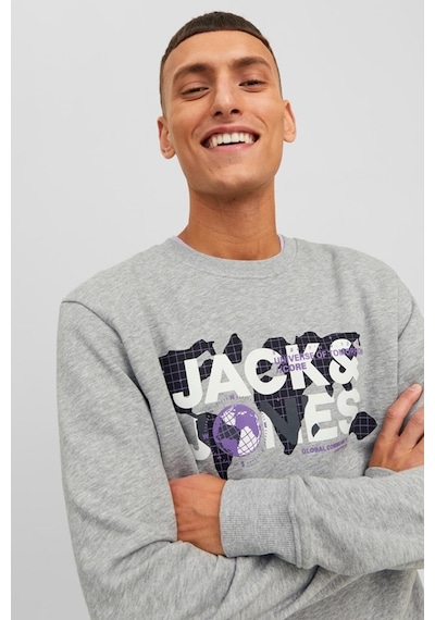 Jack & Jones Jack&jones Jcodust Sweat Crew Neck Grimelanj 001