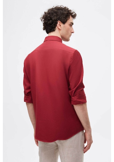D'S Damat Ds Damat Slim Fit Bordo Oxford Düğmeli Yaka Kolay Ütülenebilir Nakış Detaylı Pamuklu Gömlek 4HC02ORT03265 Bordo D'S Damat Ds Damat Slim Fit Bordo Oxford Düğmeli Yaka Kolay Ütülenebilir Nakış Detaylı Pamuklu Gömlek 4HC02ORT03265 Bordo