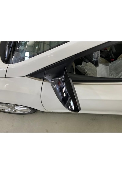 Hyundai Accent Blue Sinyalli Batman Yarasa Ayna Kapağıı Piano Black Plastikk