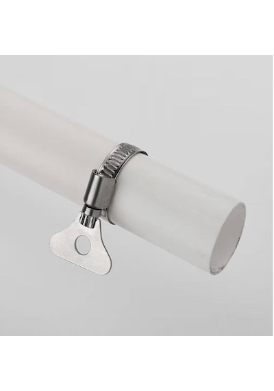 Paslanmaz Çelik Alman Tipi Hidrolik Hortum Kelepçeleri Kelebek Saplı 3 Lü Set 3 CM