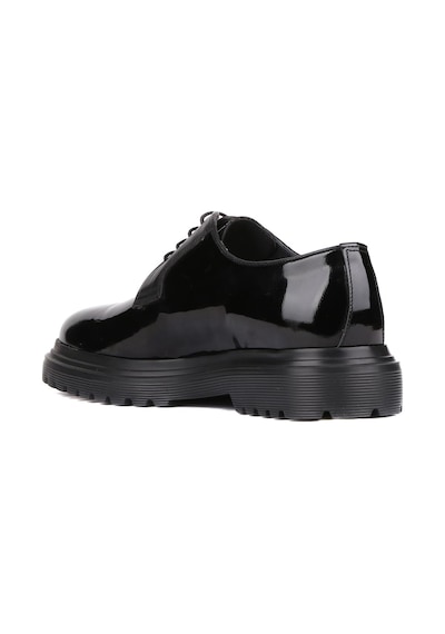 Shoetyle - Siyah Rugan Deri Bağcıklı Erkek Klasik Ayakkabı 250-2013-780-siyah Siyah