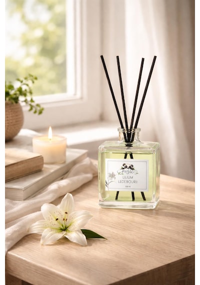 Rosie Lilium Ledebourii Çubuklu Oda Kokusu 100 Ml Lilyum Çiçeği Ferahlığı