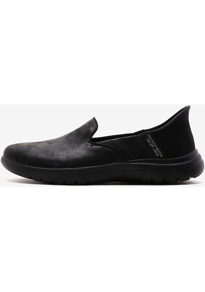 Skechers Slip-Ins: On-The-Go Flex - Captivating Kadın Siyah Yürüyüş Ayakkabısı 136544 Bbk