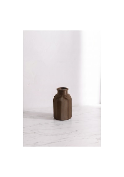 Senfoni Vazo Dekoratif Set - Modern Minimalist Estetik Tasarım Dekoratif Set - Pilli Mum, Mumluk Ve Tepsi Dahil Ev Ofis Salon Dekorasyonu İçin Şık Kompozisyon - Ahenk Tasarım Kahverengi Senfoni Vazo Dekoratif Set - Modern Minimalist Estetik Tasarım Dekoratif Set - Pilli Mum, Mumluk Ve Tepsi Dahil Ev Ofis Salon Dekorasyonu İçin Şık Kompozisyon - Ahenk Tasarım Kahverengi