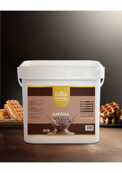 Fındık Kabuğu Kakaolu Waffle Sos 5 Kg