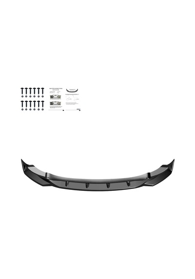 Tesla Model Y 2020-2025 Ön Lip Piano Black Ön Tampon Alt Eki