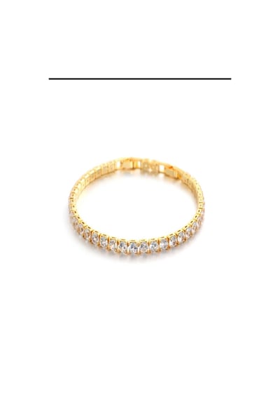 Kadın Çelik Su Yolu Bileklik Gold
