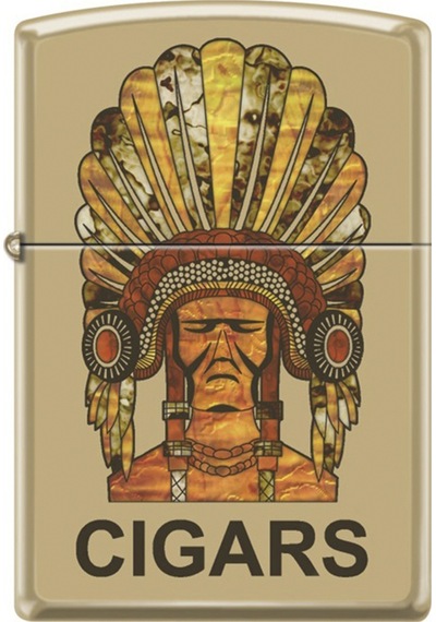 Zippo Cigar Indian Çakmak - 254B-102080