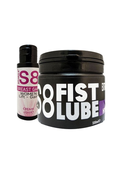 Stimul8 Fist Lube 500ml Big Size Lubrikant + Stimul8 Kadınlara Özel Xxlkrem 60ml