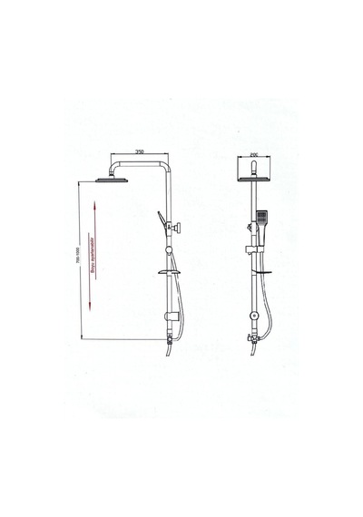 Fleko Ds02 Banyo Krom Inox Dus Setı Diğer