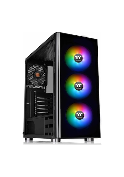 Thermaltake 600w 80+ Argb V200 Tg Ca-3k8-60m1we-00 3-argb Fanlı Gaming Mid-tower Pc Kasası