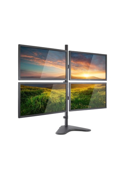 Ergoflex EF44 Steel Design 2-8 KG Quad Ekran Asansörlü 13'' - 27'' Desktop Monitör Standı