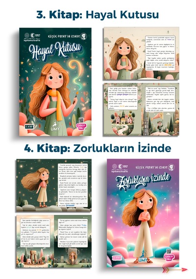 Umy Yayınları Küçük Prens'in İzinde Seti 5 Kitap - Çocuklar İçin Duygusal Zeka Ve Empati Geliştiren Hikaye Seti