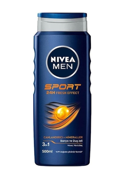 Nivea Men Saç Ve Vücut Şampuanı Sport 500 Ml