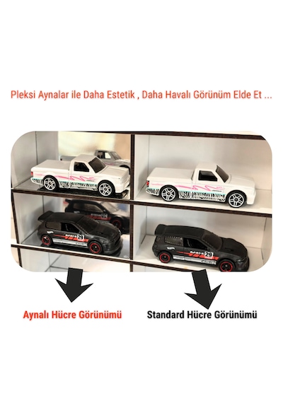 50 Adet 9x4 Dikdörtgen Dekoratif Pleksi Kendinden Yapışkanlı Gümüş Akrilik Ayna
