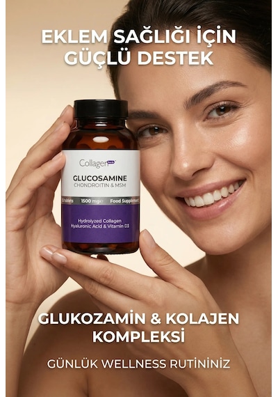 Collagen Forte Platinum Glucosamine Chondroitin Msm Collagen Tip 1-2-3 90 Tablet