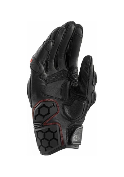 Clover Rsc-4 Korumalı Motosiklet Eldiveni Siyah