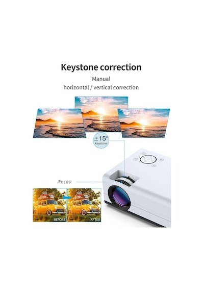 T01-a Akıllı Projektör Mini Profesyonel 4d Keystone Android Wifi 1080p 4k Led Projektör Ev Sineması