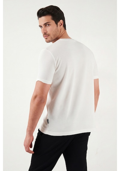 Buratti Erkek T Shirt 5902653 Beyaz Beyaz