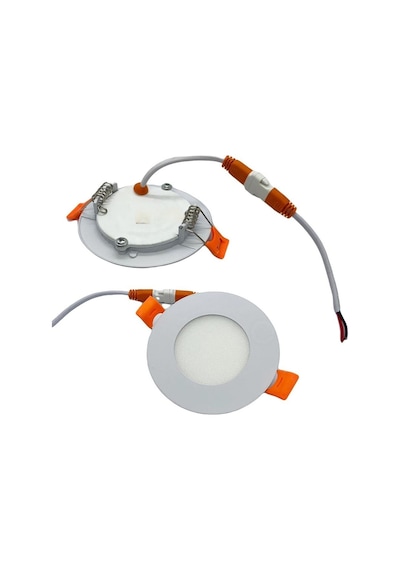 Tavan Led Spot 12v 3w Beyaz Kasa - Beyaz Işık