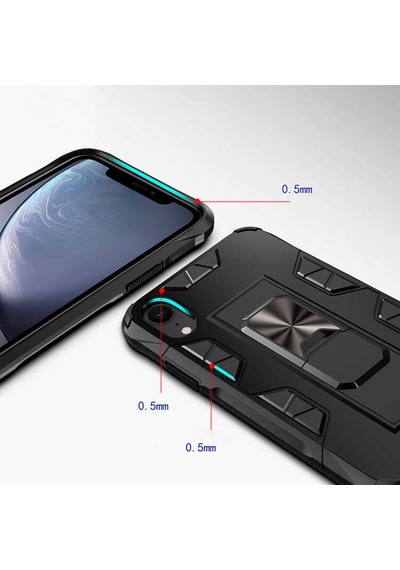 Apple Uyumlu iPhone XR 6.1 Kılıf Wolverine Armour Case