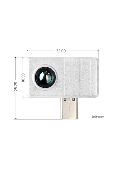 Thermal 90 Usb-c Termal Kamera 80x62 Ir Görüntüleme Modülü - Android/pc Uyumlu Kızılötesi Termal Sensör