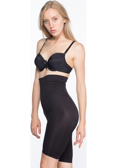 Alfa Expres Siyah Mı Emay 3200 Pantolon Altı Soft Double Boxer Korse