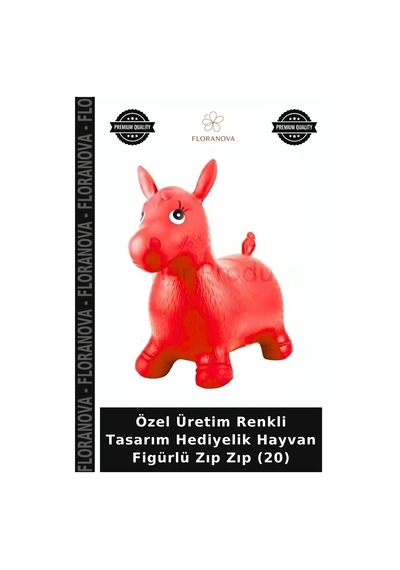 Özel Üretim Renkli Tasarım Hediyelik Hayvan Figürlü Zıp Zıp 20