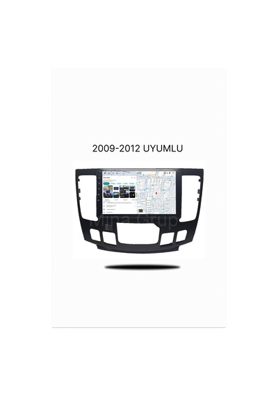 Snp Serisi Hyundai Sonata 2009 İle 2012 Dijital Klima Uyumlu 9 İnç Android Multimedya Sistemi 4-32 Gb Hafıza Carplay Android Auto Ve Geri Görüş Kamerası 9"
