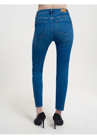 LOFT Elena Slim Fit Kadın Pantolon Lf2034622 Q1.v1 Denim