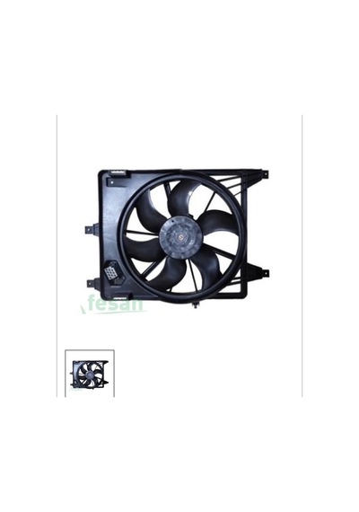 Dacia Logan 2004-2012 Sandero 2008-2013 Fan Motoru