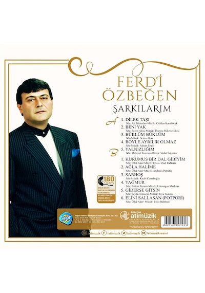 Ferdi Özbeğen Şarkılarım Plak