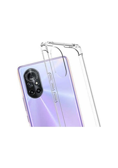 Lexroo Huawei Nova 9 Se Kılıf 2mm Anti Shock Silikon - Renksiz