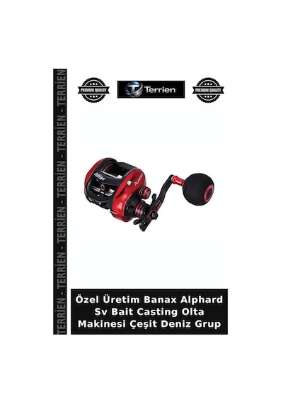 Özel Üretim Banax Alphard Sv Bait Casting Olta Makinesi Çeşit Deniz Grup 310b