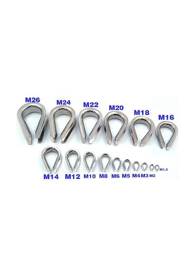 Radansa, Paslanmaz Krom, Tekne Halatı Bağlama Radansa. 8mm