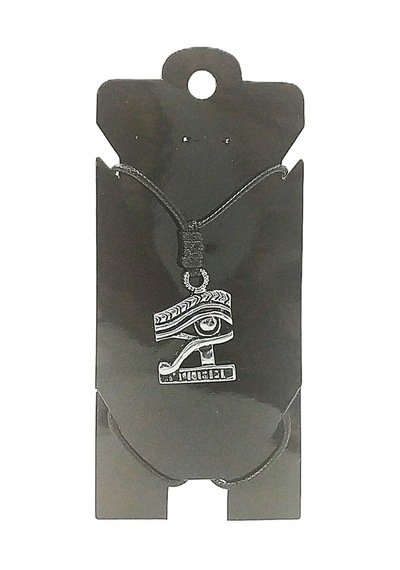 Kore İp Askılı Ve Krom Çelik Kaplamalı Unisex Tribal Kolye Kkrm-07 Gümüş5