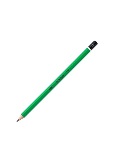 Bic 857591 Kurşun Kalem Criterium 550, Sertlik Derecesi: 5b, Altıgen 124-Pembe