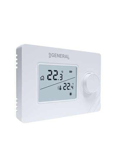General Life Gaia HT250 Aydınlatmalı LCD Ekran  Kablolu Dijital Oda Termostatı