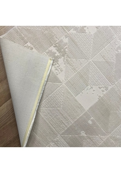 Apex Azur 6531 Krem Modern Makina Halısı Krem