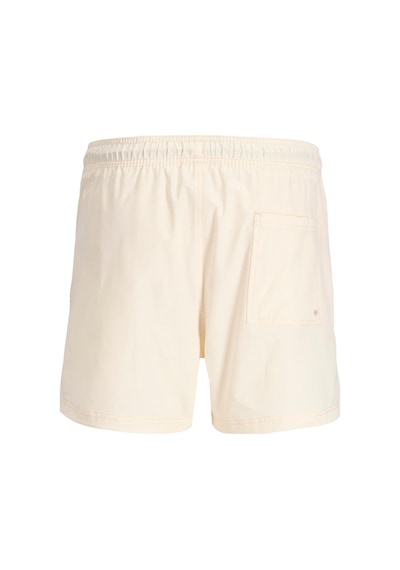 Jack & Jones Jpstmauı Tropic Erkek Deniz Şortu Regular Fit Siyah Mayo Şort Bej