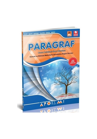 Paragraf Konu Anlatımlı Soru Bankası - Apotemi Yayınları