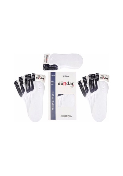 Dündar Çorap Dündar Erkek Plus Sneaker Çorap - 12 Adet 001