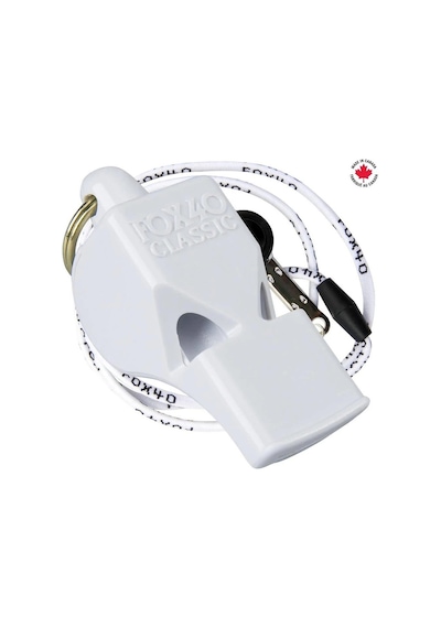 Fox 40 Classic Safety Düdük Beyaz - İpli 9903-0708 Çok Renkli