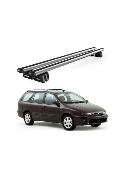 Pençe Fiat Marea 1993-2003 Uyumlu Gri Ara Atkı 109cm Port Bagaj Tavan Barı