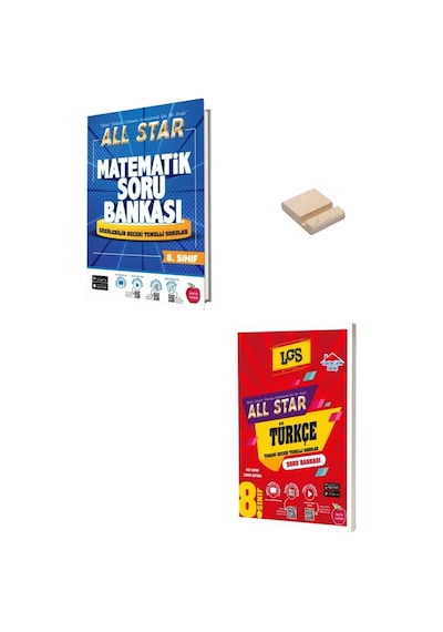 Lgs 8. Sınıf All Star Matematik Ve Türkçe Soru Bankası