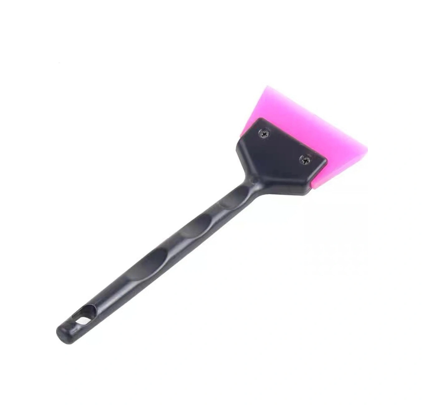 Mini Saplı Silikon Çekçek Ragle Cam Filmi Çekme Uygulama Aparatı 6x16cm Siyah Pembe